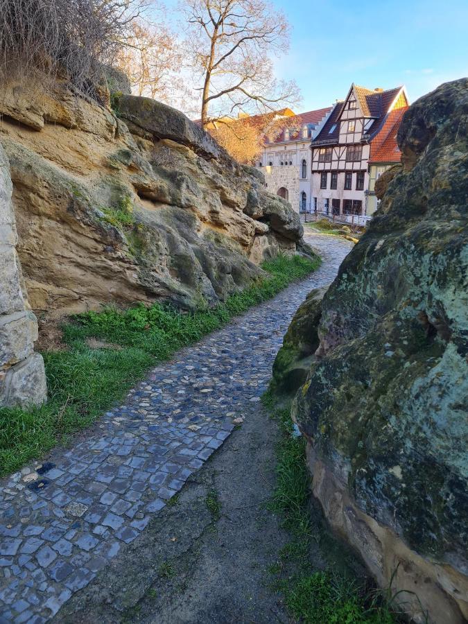 Ferienhaus Schatzliebe クヴェードリンブルク エクステリア 写真