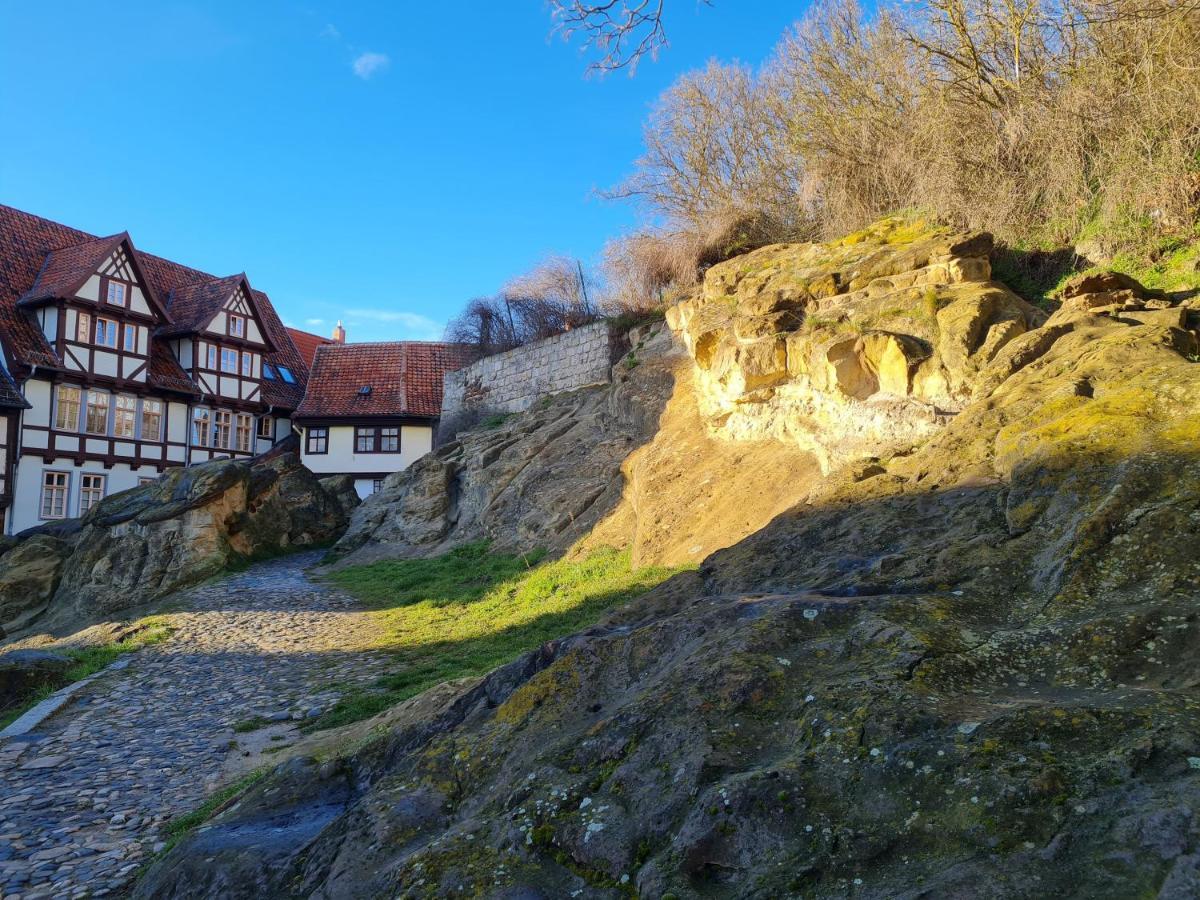Ferienhaus Schatzliebe クヴェードリンブルク エクステリア 写真
